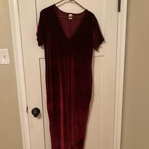 Smash + Tess velvet Sunday romper size S